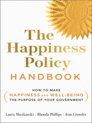 cover image of The Happiness Policy Handbook